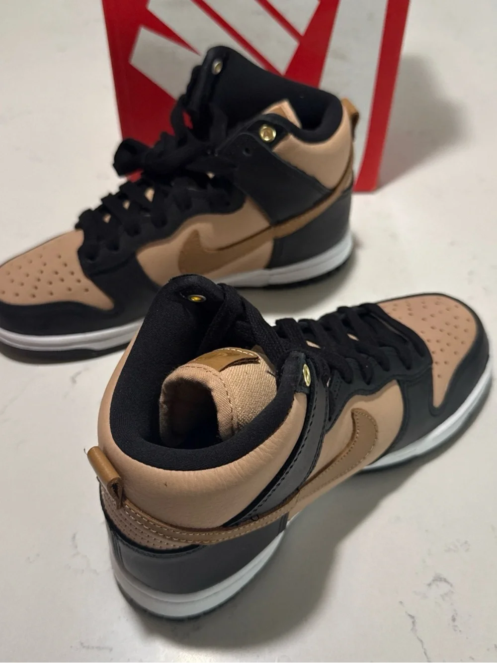 Nike Dunk High LXX Black Flax Tan DX0346-001 (Women’s 5 / Men’s 3.5)